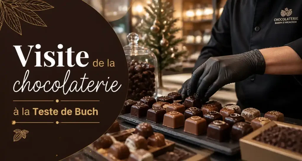 Visite de la chocolaterie à la Teste de Buch