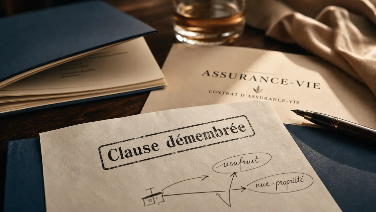 Démembrement assurance vie : clause protège le conjoint et préserve les enfants