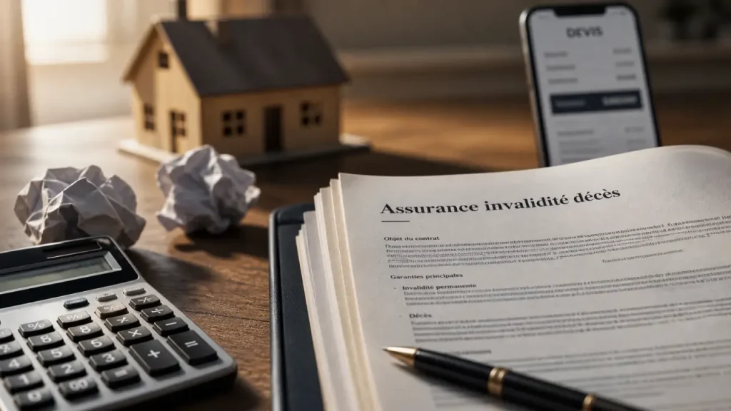 Assurance invalidité décès : capital, PTIA, prix et prêt immobilier
