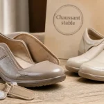 Chaussure pour personne agée antidérapante et stable