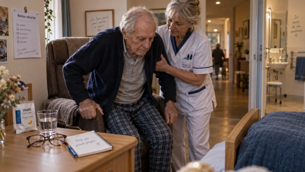 Après 75 ans, récupérer d’une opération ne se résume pas au retour à domicile