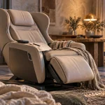 Fauteuil coquille Relaxo Thérapie avis : salon lumineux et maintien confortable