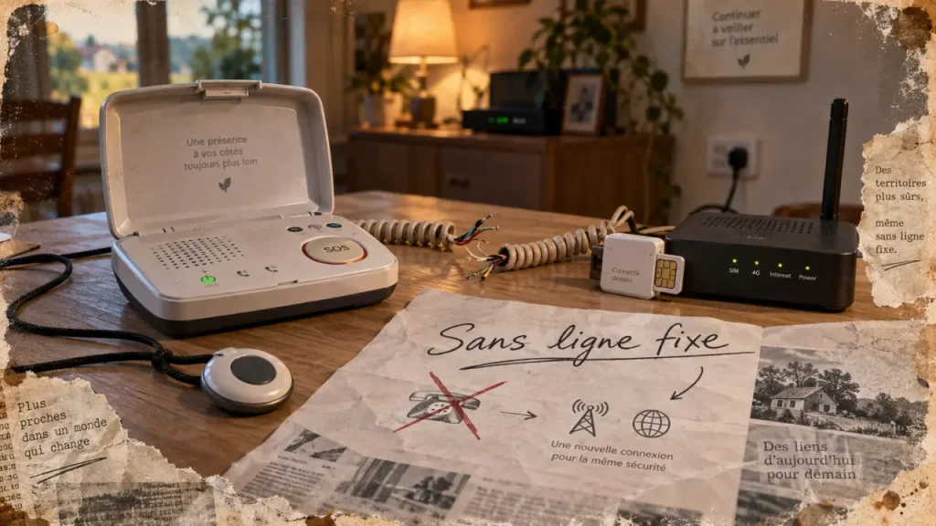 Présence Verte sans ligne fixe : GSM ou box internet, quelle solution pour sécuriser l’alerte ?